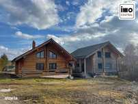 2 cabane de bustean, teren generos, moderne, Balcesti, Cluj
