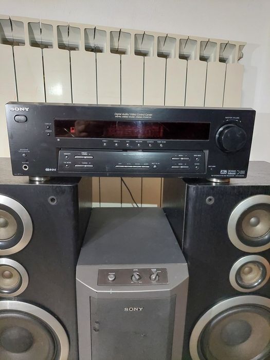 Amplificator și sub Sony + boxe UHER.