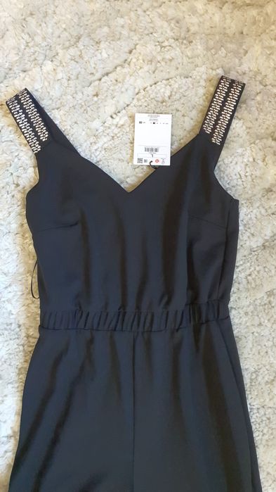 Salopete negre marimea 42 (L)