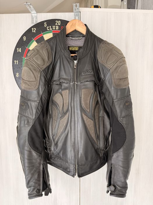 Costum moto piele barbati StreetFighter, marime M