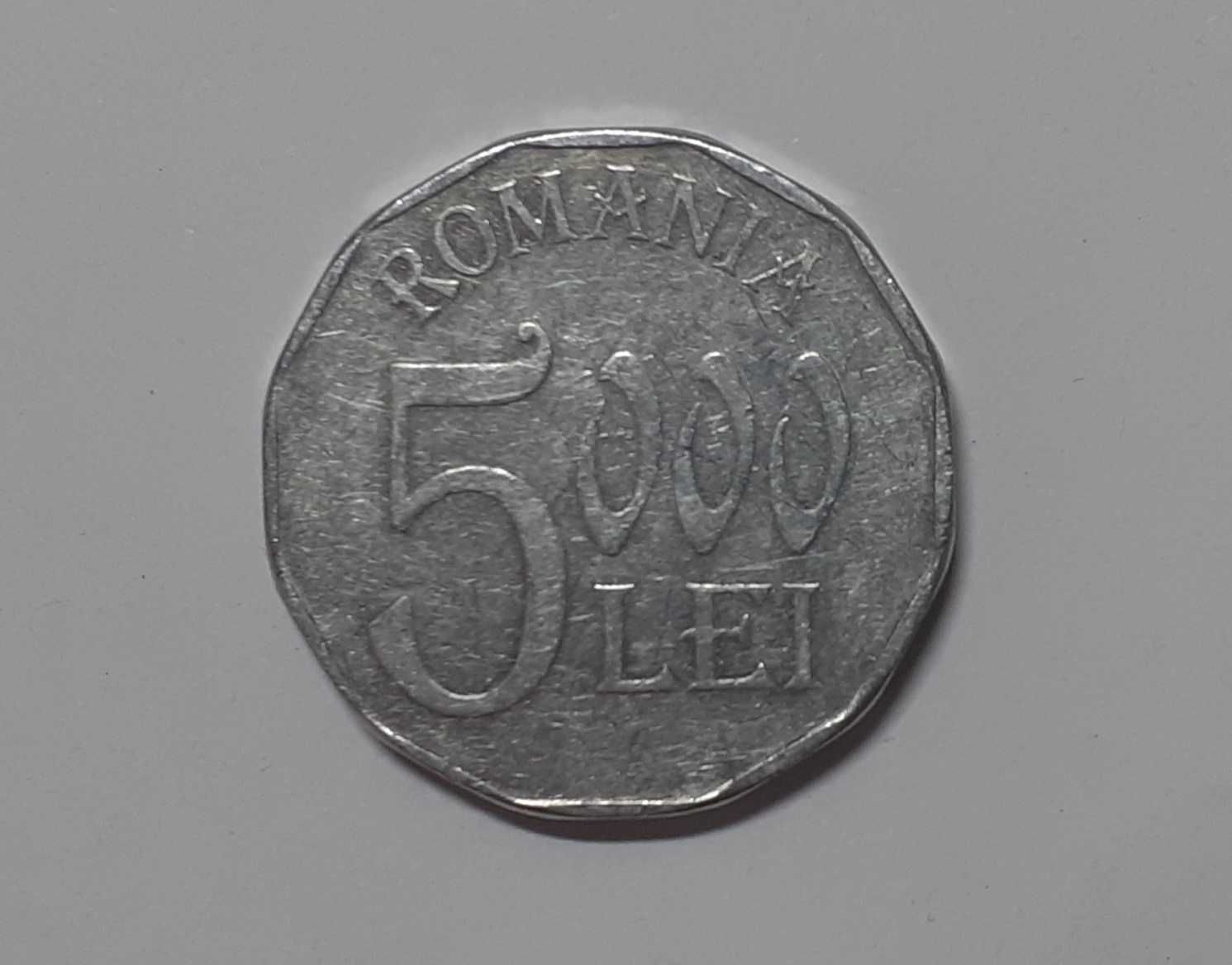 Monedă de colecție 5000 lei (2002)