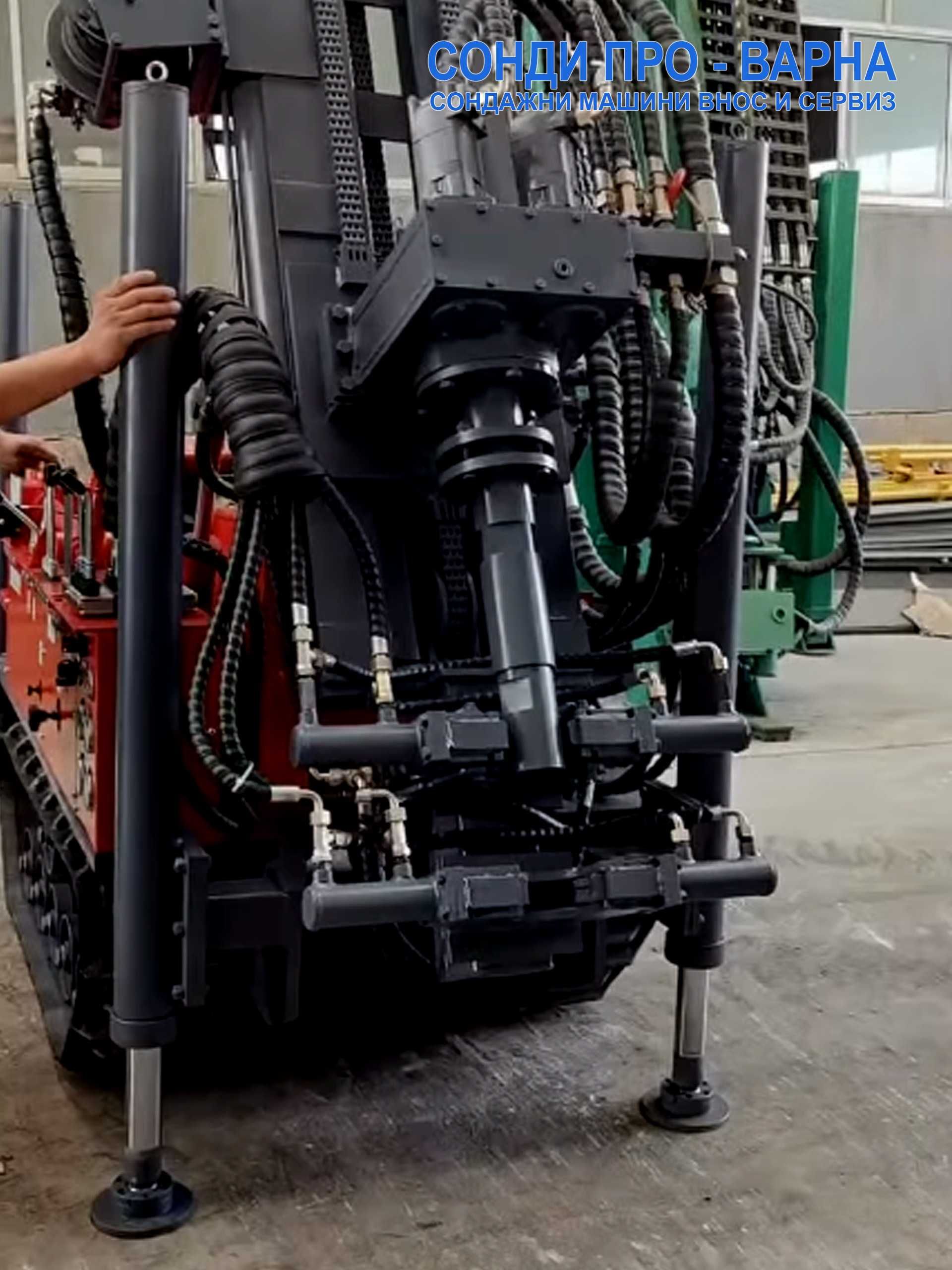 Нова Сондажна машина Track-SuperPro150CN(v104) до 150 м (2700кг)