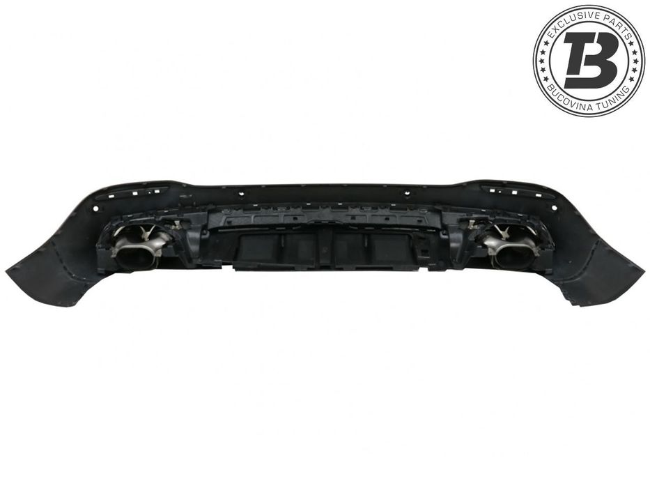 Difuzor Bara Spate cu Ornamente compatibil cu Mercedes GLE SUV W167 AMG