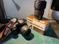 Canon 7D + 2 obiective