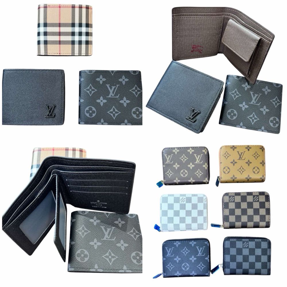 Портмонета от еко кожа Gucci , LV , Burberry