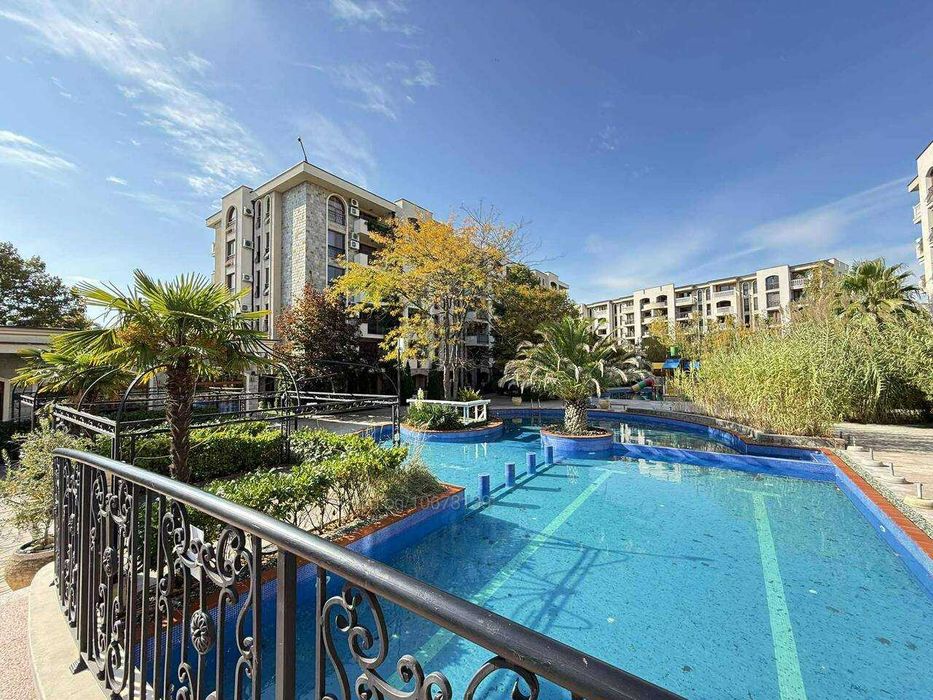 Чисто ново студио в комплекс ”Cascadas Family Resort” в Слънчев Бряг