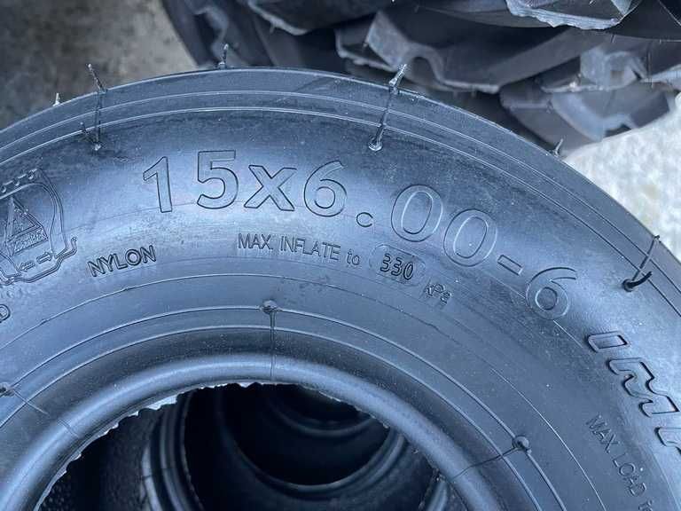 Anvelope noi cu garantie 15x6.00-6 KABAT de tractor grebla