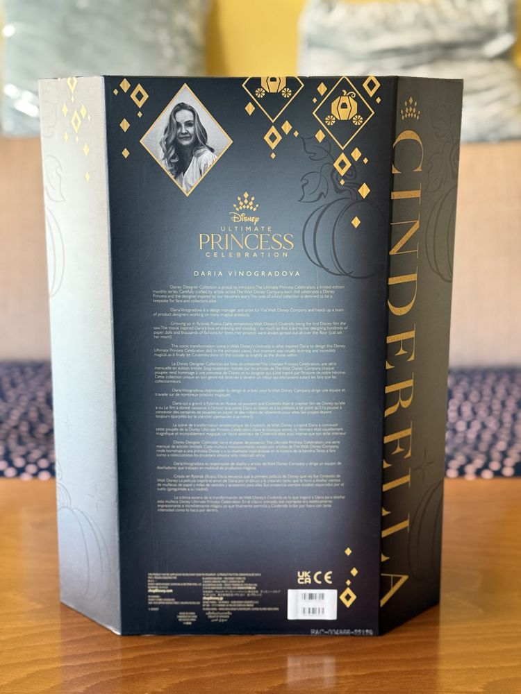 Лимитирана кукла Пепеляшка Disney Designer Collection