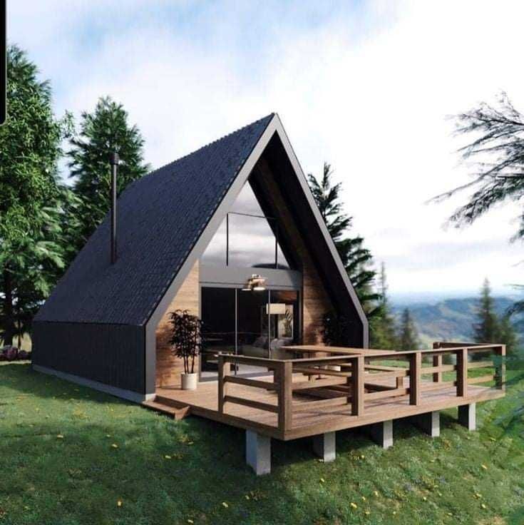 Vand case si cabane din lemn stil A