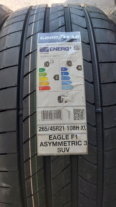 Нови гуми 265/45/21 Goodyear Eagle F1 Asymmetric 3 Suv 4 броя
