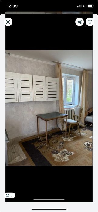 Сдается 1 комната, Газ.отопление, свет, вода есть. Пос.Райымбек