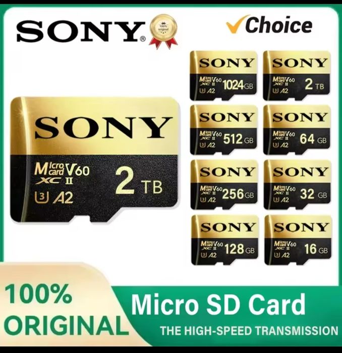 Card Memorie 1024 GB, SONY PREMIUM GOLD