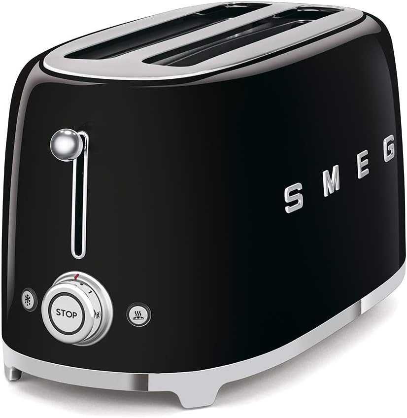 Тостер с две големи гнезда Smeg TSF02BLEU 1500W 6 нива на печене