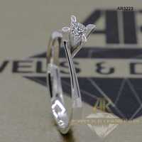 Inel Aur Alb cu Diamant model nou ARJEWELS(AR3223)