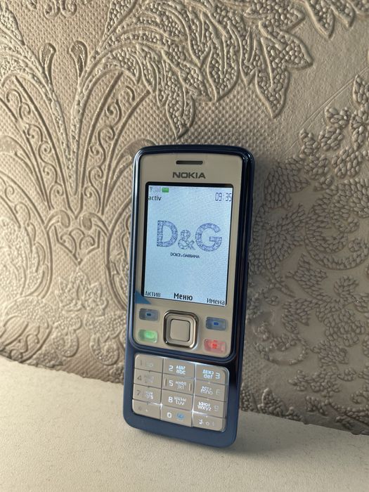 Продам Nokia 6300 Blue & White Dolce & Gabban