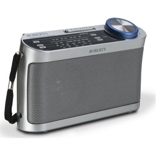 Radio portabil analogic Roberts R9993 Classic, gri , funcțional, cu ba