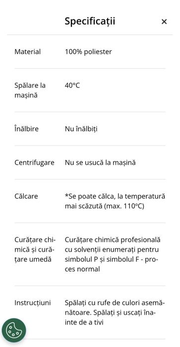 Perdele 3 buc albastre