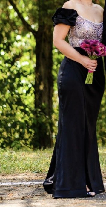 Rochie lunga cu corset