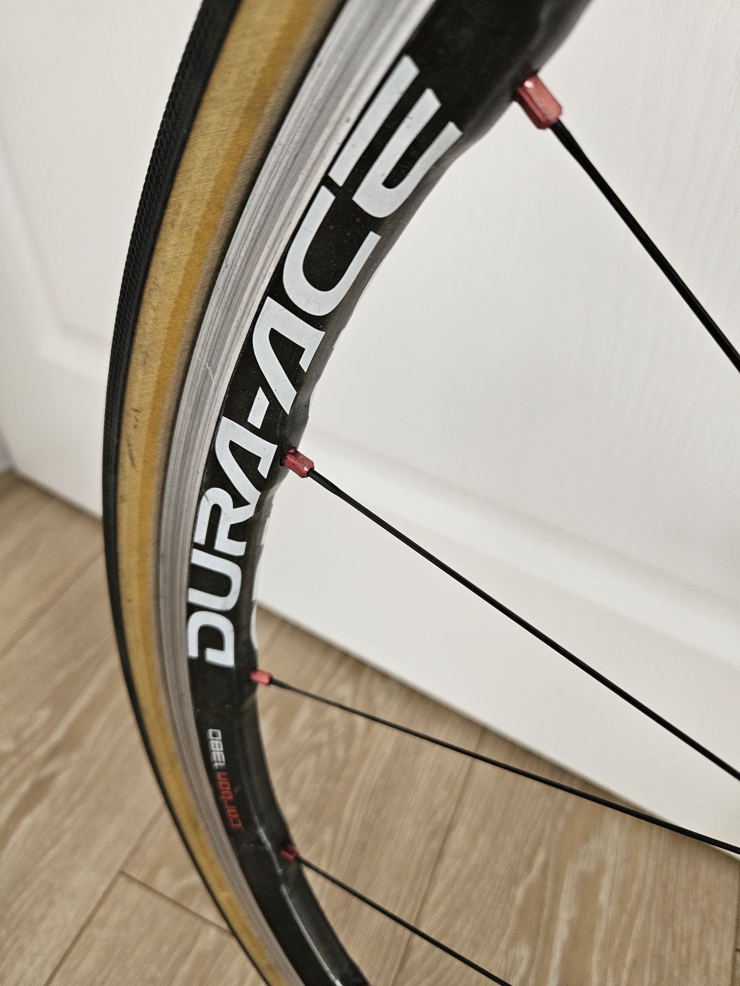 Look 586 carbon Dura Ace Campagnolo Shamal gold