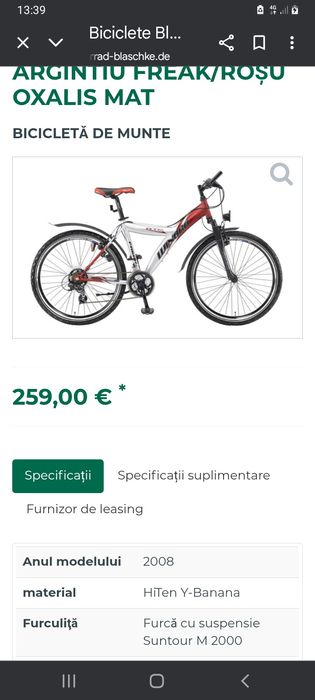 Vând bicicleta în stare bună