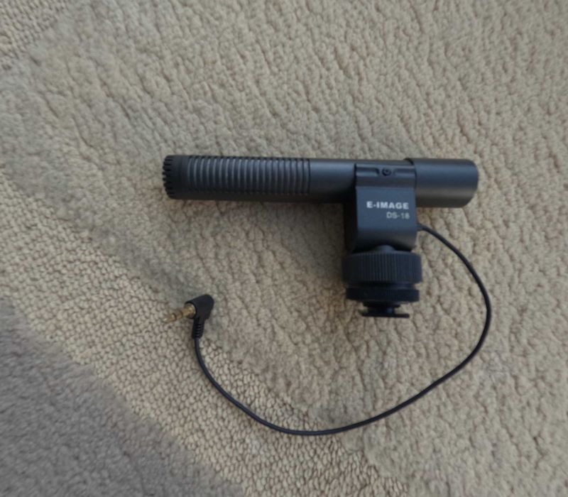 E-Image DS-18 - Microfon shotgun pentru DSLR/mirrorless