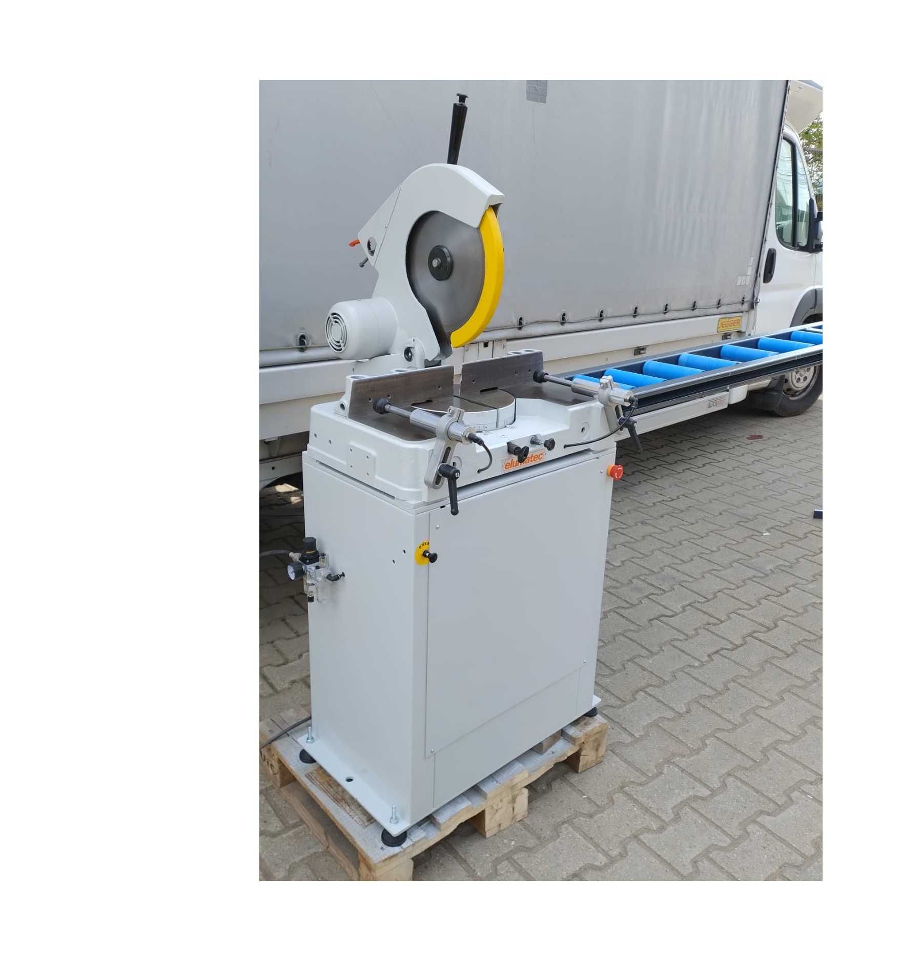 Mașină Debitat Profil PVC cu Disc 350mm - ELUMATEC
