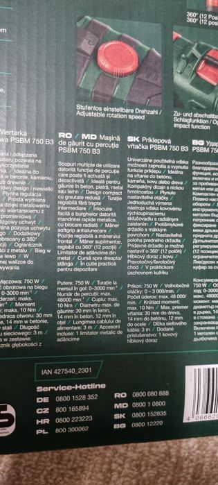 Bormasina cu percuție parkside