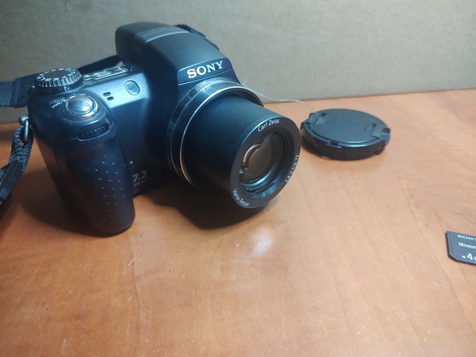 Aparat foto digital camera Sony DSC-H5 Cyber-shot si card 4GB
