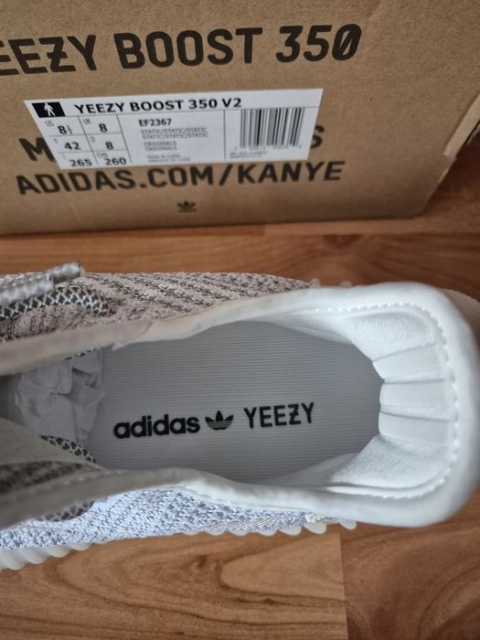 Yeezy 350 “Static” Reflective White