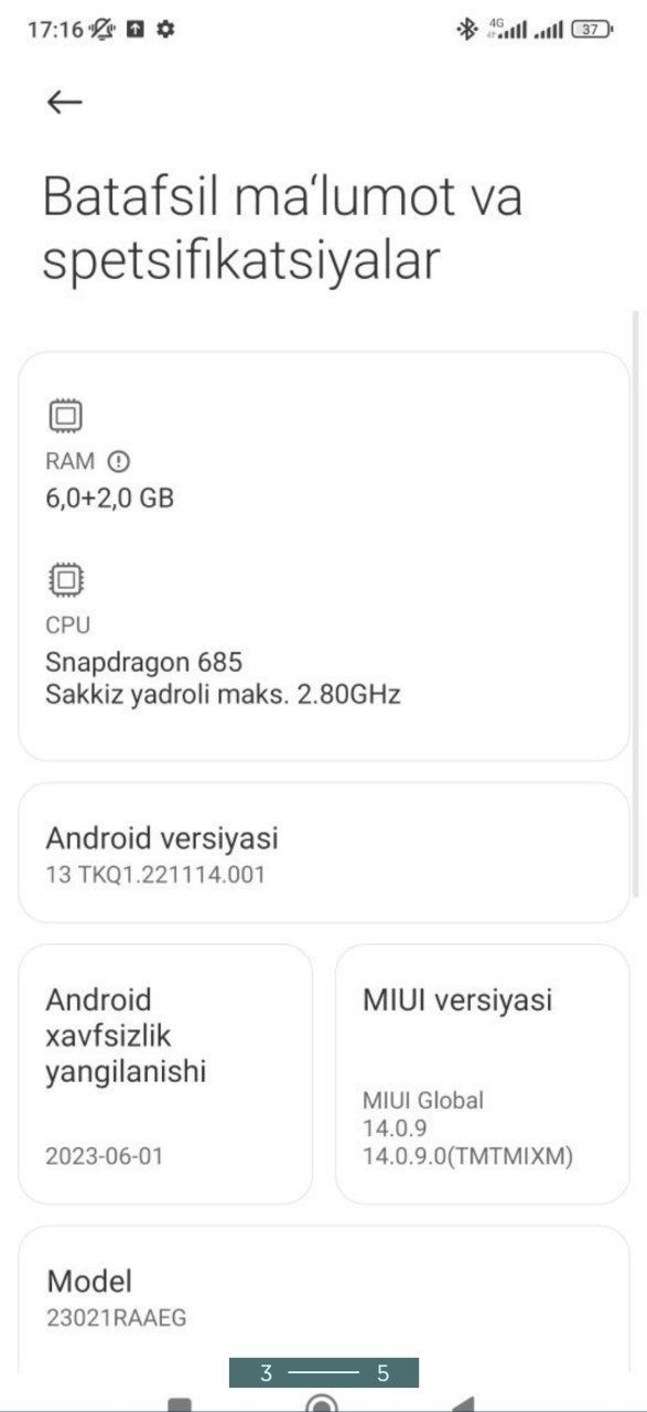 Xiomi redmi not 12