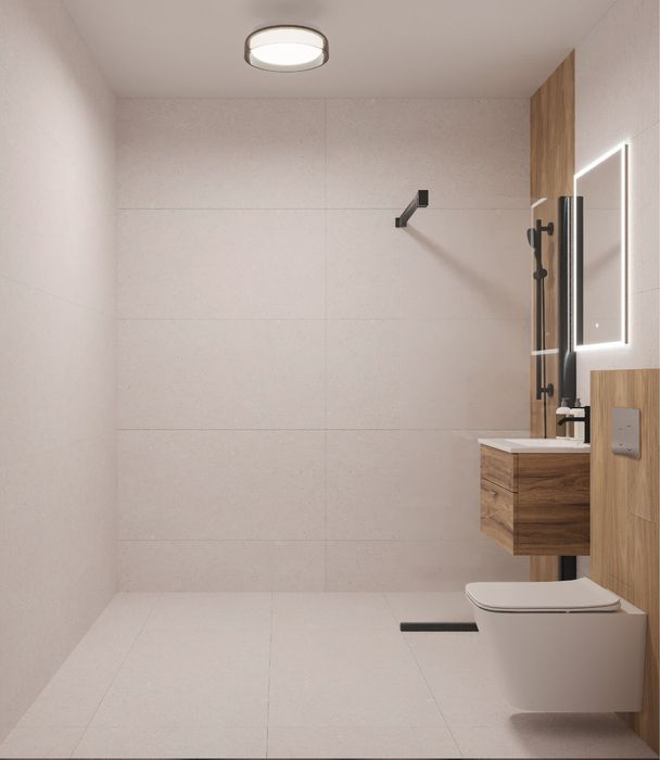 Apartament cu 2 camere in faza de proiect by DELTA STUDIO