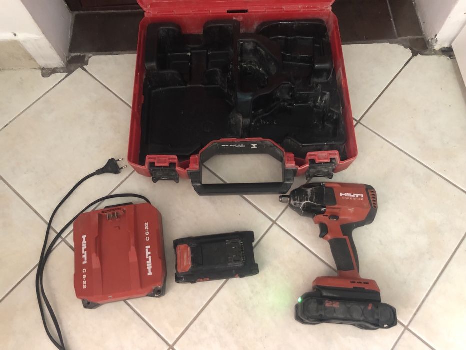 Pistol / Autofiletanta impact Hilti SIW 6AT-22 la set / trusa