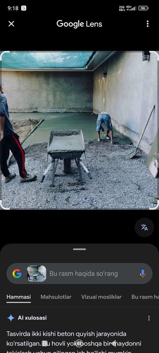 Stashka zina zabor ishlarini qilamiz