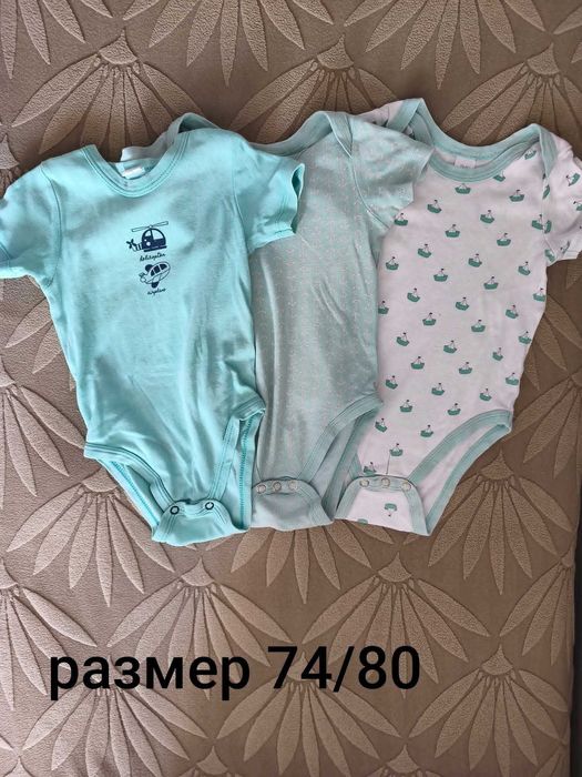 Бебешки дрехи различни размери
