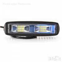 1бр. ЛЕД БАР led bar лампа с две секции с 12 SMD диода 18W, 16 см