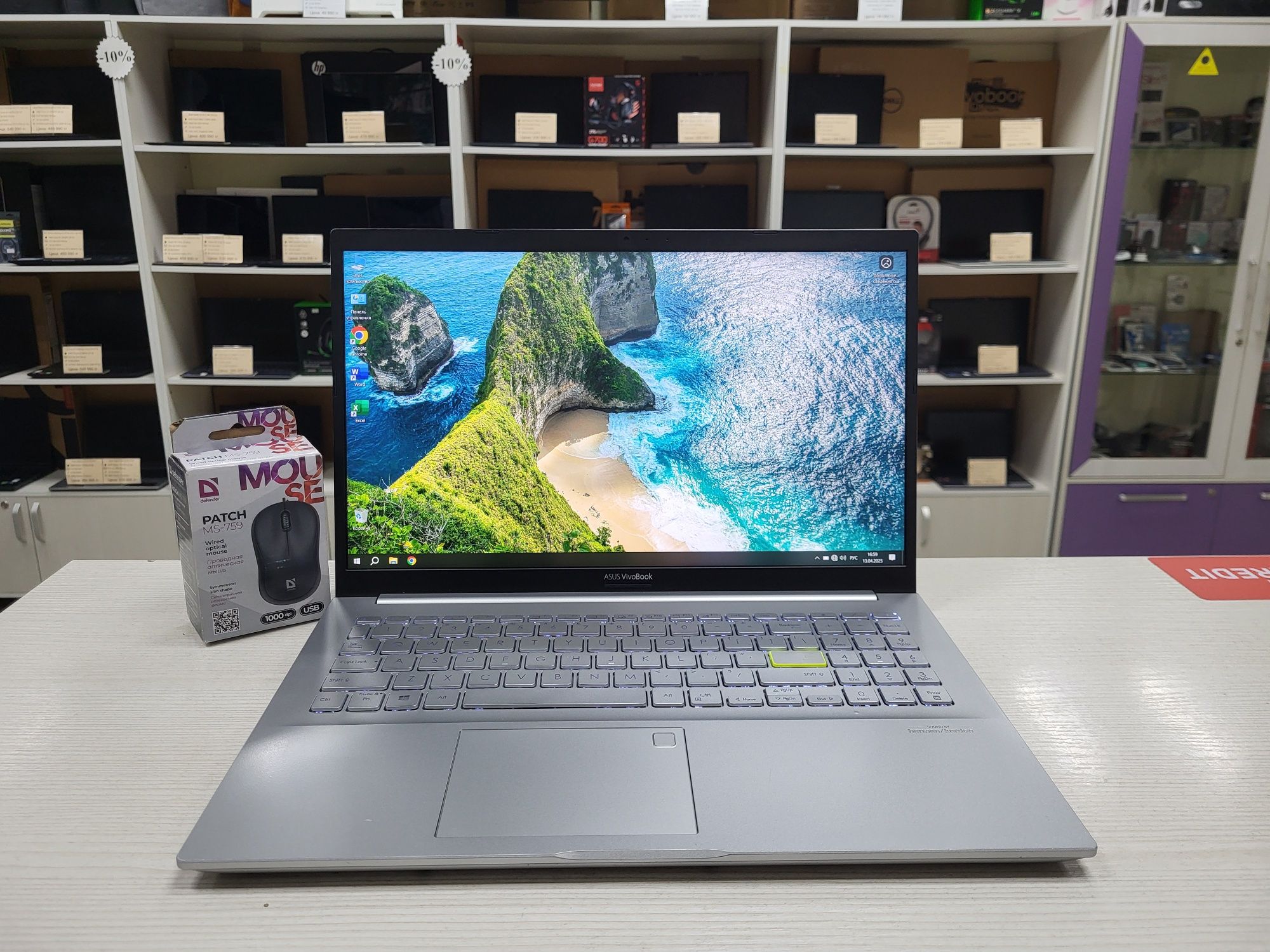 Asus 2021 г (Core i5-11 Gen, 8 Gb DDR4, 256 Gb SSD)