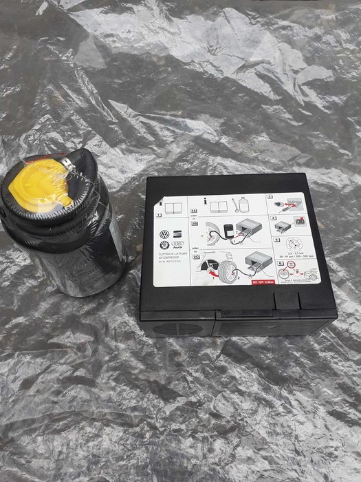 Compresor umflat roti,spuma pt.gama AUDI Q5,Q7,VW Touareg,SKODA Kodiaq