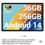 Tableta 14.1" MAGCH, Octa-Core, 36(12+24)GB RAM, 256GB ROM, Android 14