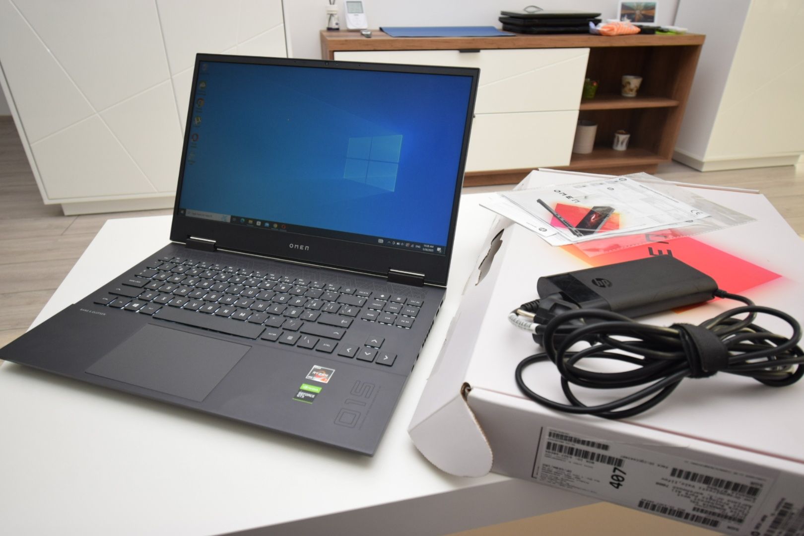 Hp Omen 15 Gaming impecabil la cutie