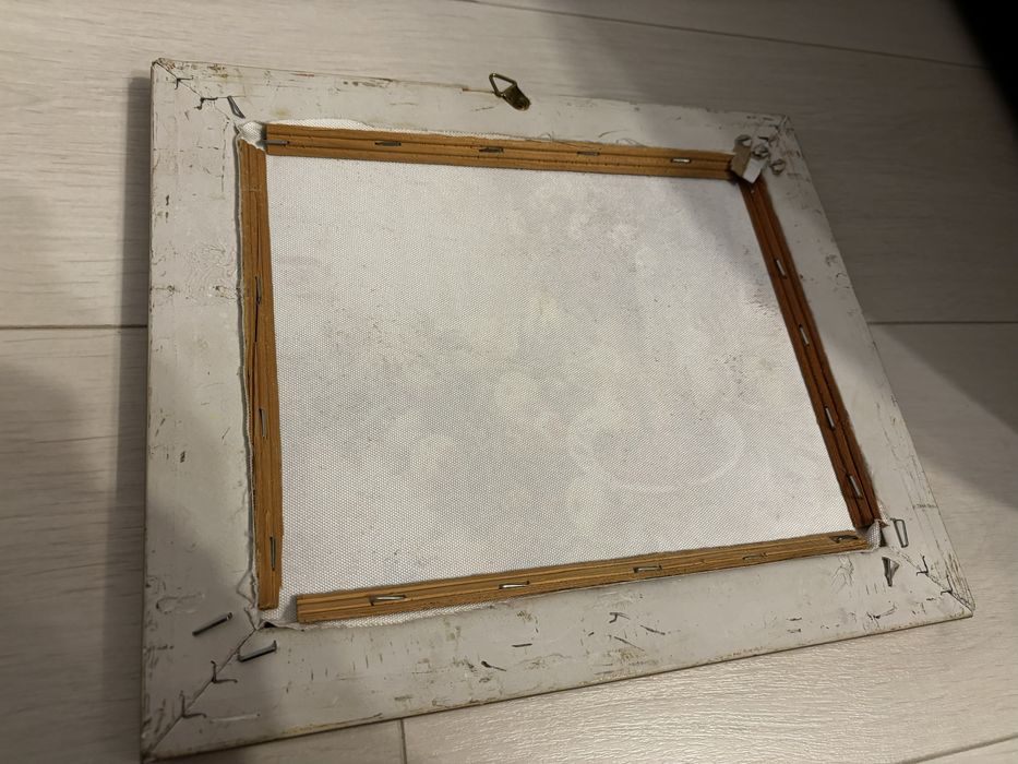 Tablou artistic pe panza - natura moarta- 26x31 cm