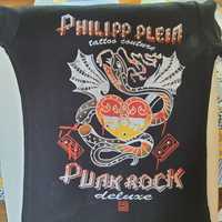 Тениска с камъни Phillip Plein оригинална
