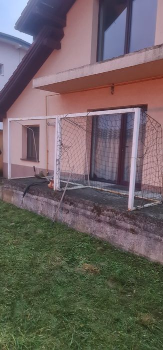 vand 2 porti metalice echipate cu plasa fiecare