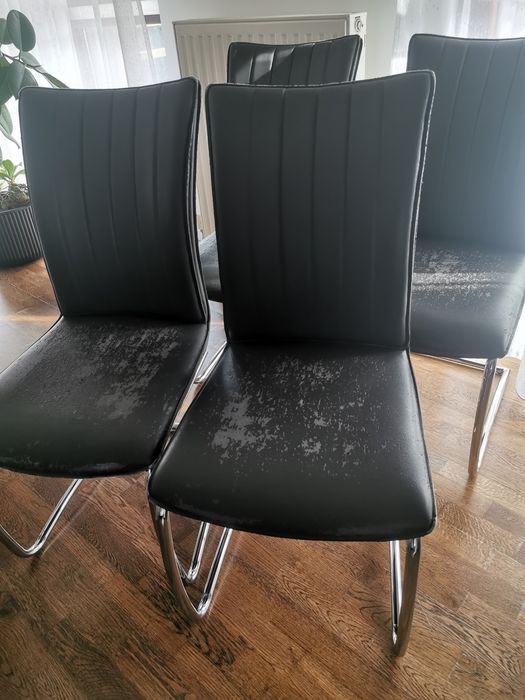 Scaune living gri 6buc