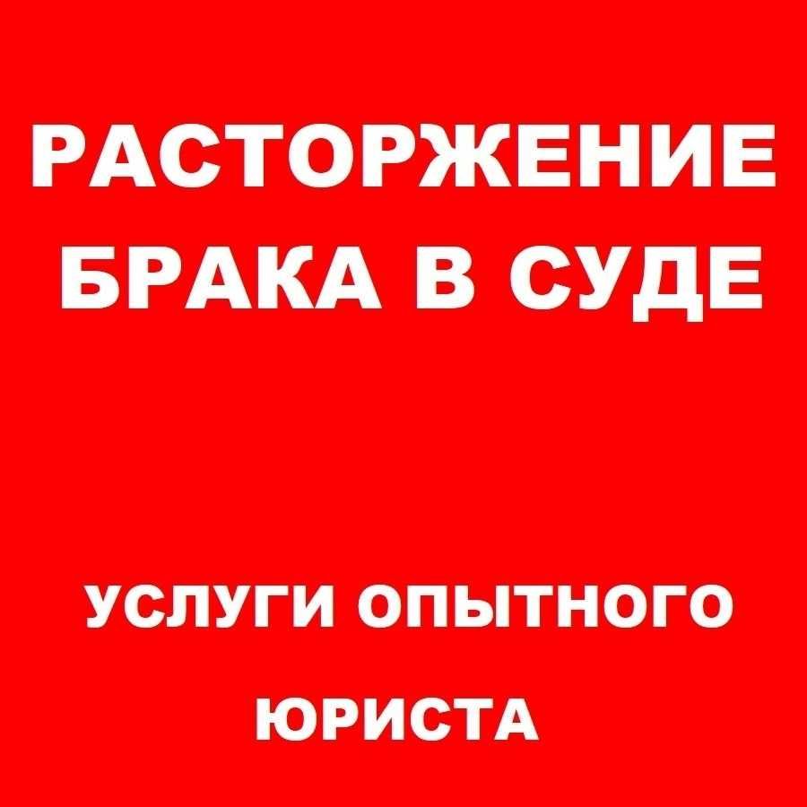 Опытный юрист/адвокат. Расторжение брака, развод, раздел, алименты.