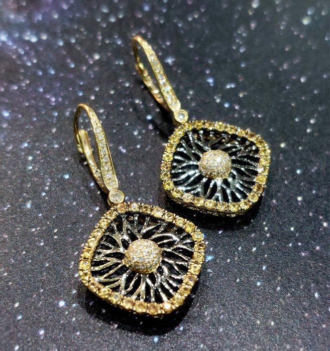 Продам золотые сережки