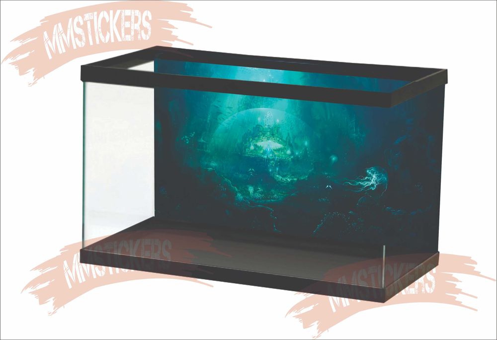 Фон за аквариум Изработка на фонове за аквариум