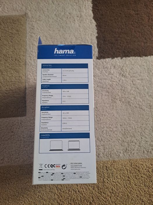 Căști Hama siigilate