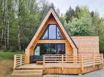 Construim Case din structura de lemn si Cabane stil A Frame, dimensiun