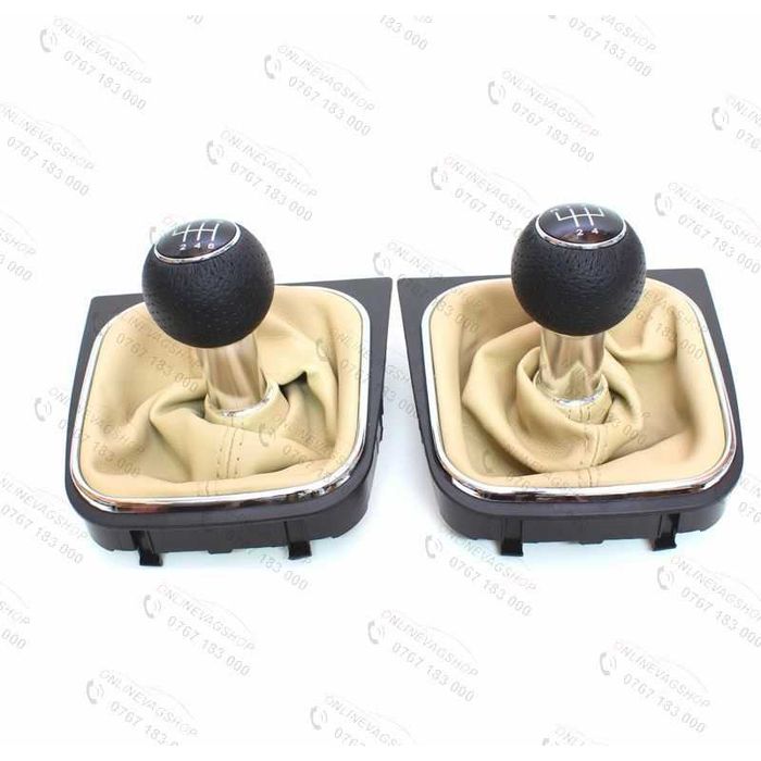 Nuca piele perforata S-line + manson VW Golf 5, Golf 6, Jetta