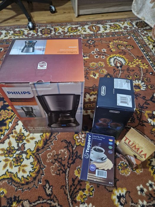 Кофеварка Philips HD 7459 черный